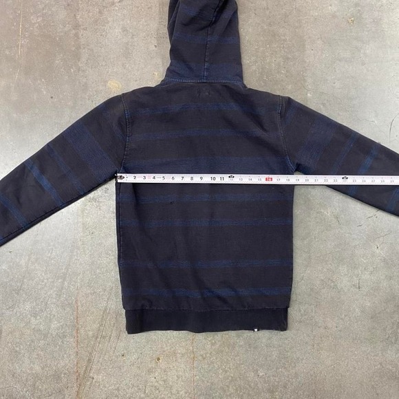 Y2K Quiksilver White Full Zip Hoodie Logo Graphic Mens Size S - Picture 4 of 6